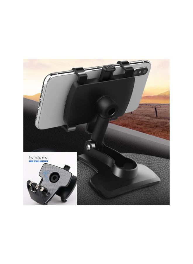 Lifegiverwise Phone Holder, Swivelling Stand Car Phone Holder, Swivelling Stand for Car, Multifunctional Car Dashboard Mobile Phone Holder, 360 Rotatable Retractable Phone Holder (3pcs)