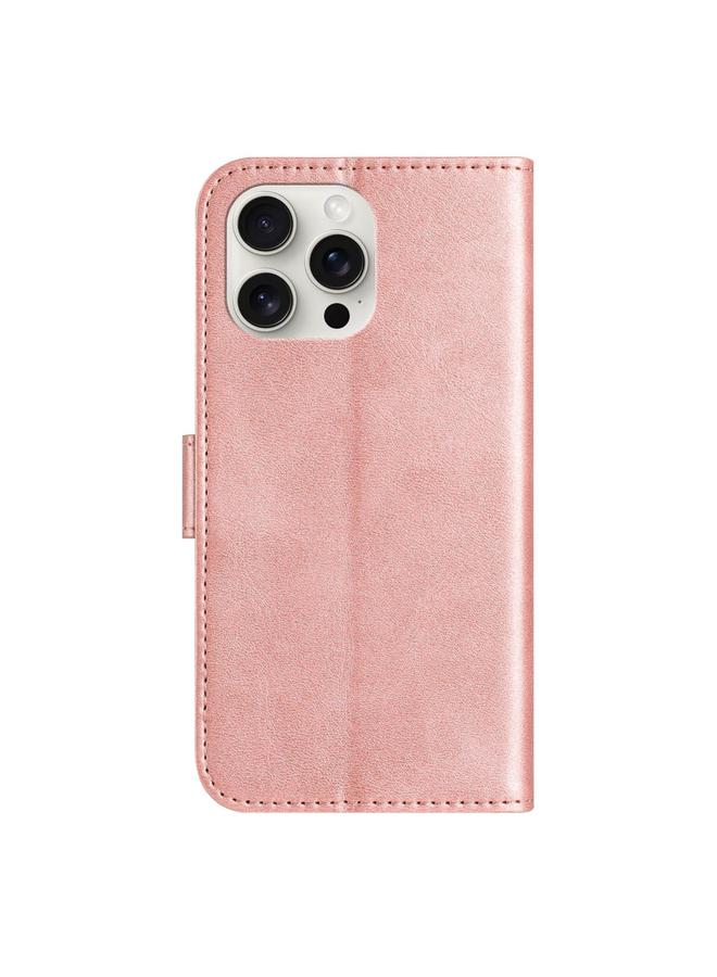 Zaboon Case For iPhone 13 Pro Dual-Folded S-shape Leather Phone Case - Image 3