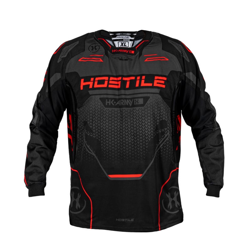 HK Army Proline Paintball Jersey for Men Red Padded Paintball Shirt 3XL - Image 2