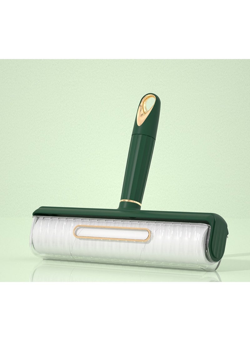 HOMESTAR Portable Wide Pet Hair Remover Roller - Strong Adhesive Lint Roller For Clothes, Sofa, Carpet, Bedding, Car Interior Cleaning With 3 Refills, Hot Melt Glue, 60 Sheets, Easy-Tear Design - Image 1