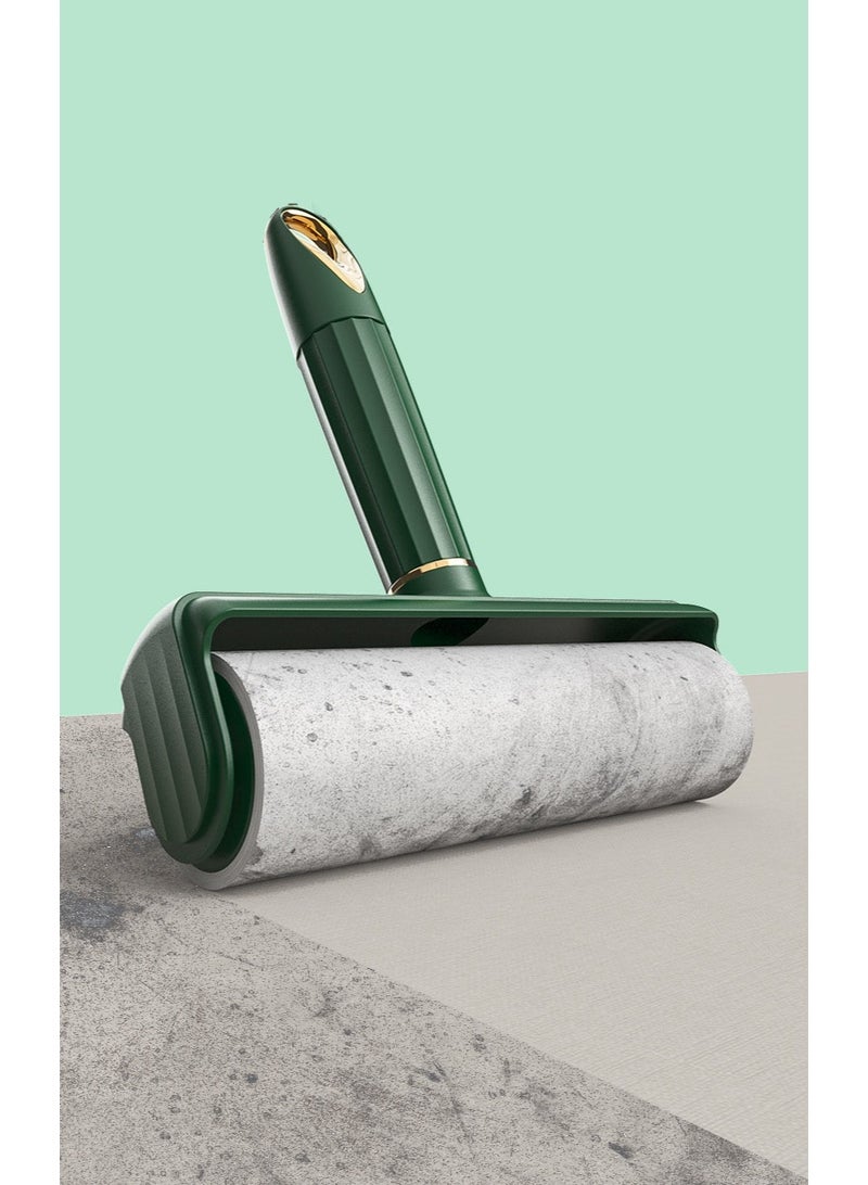 HOMESTAR Portable Wide Pet Hair Remover Roller - Strong Adhesive Lint Roller For Clothes, Sofa, Carpet, Bedding, Car Interior Cleaning With 3 Refills, Hot Melt Glue, 60 Sheets, Easy-Tear Design - Image 4