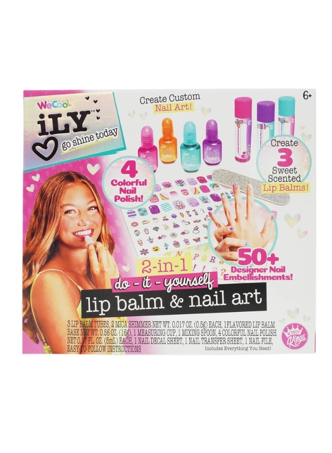 2-In-1 Lip Balm & Nail Art