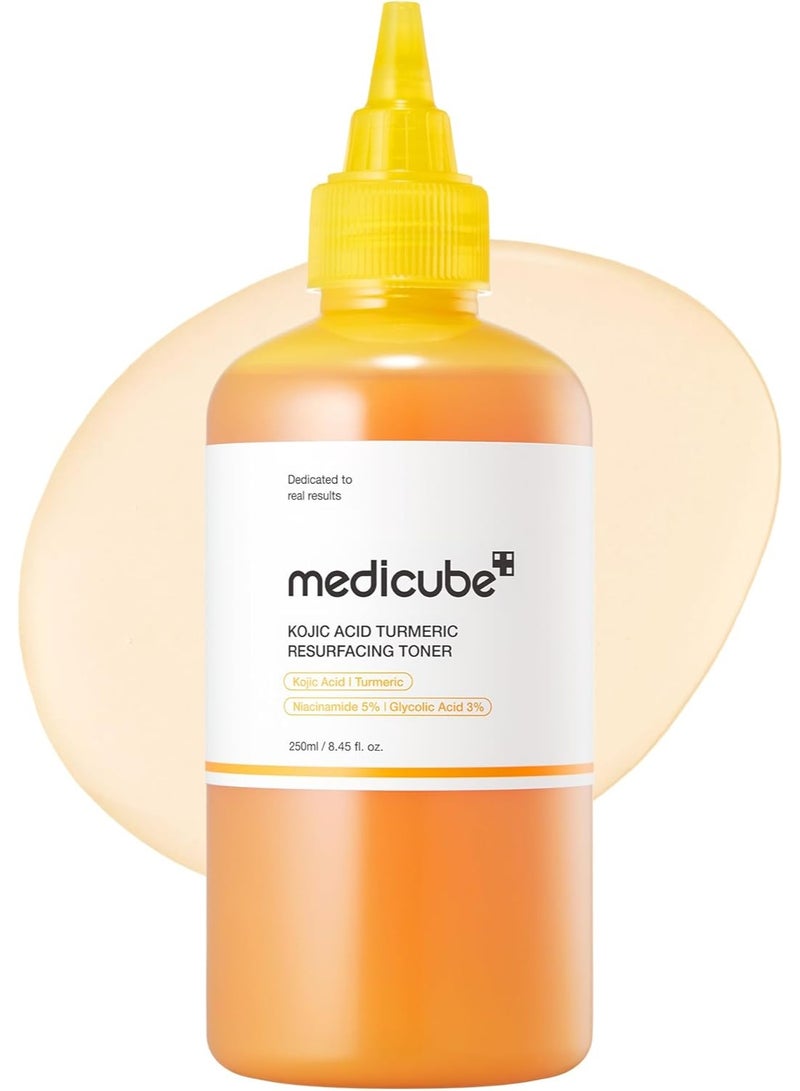 Medicube Kojic Acid Turmeric Smoothing Toner for Face & Body |250 ml - Image 1