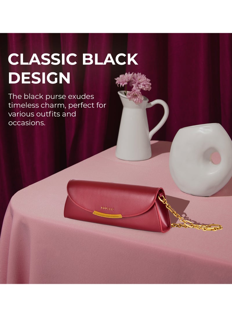 Kanelli Ladies Bags / Purse 1Pc AAY2305149-Wine - Image 3