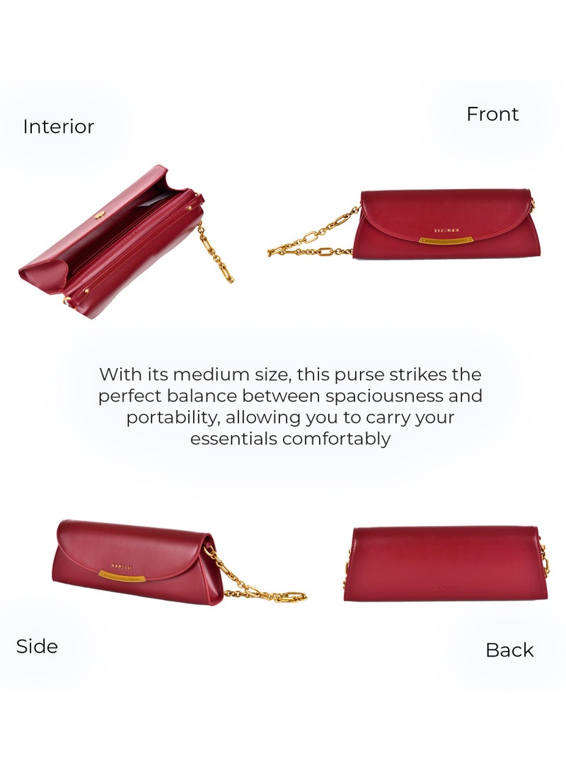 Kanelli Ladies Bags / Purse 1Pc AAY2305149-Wine - Image 2