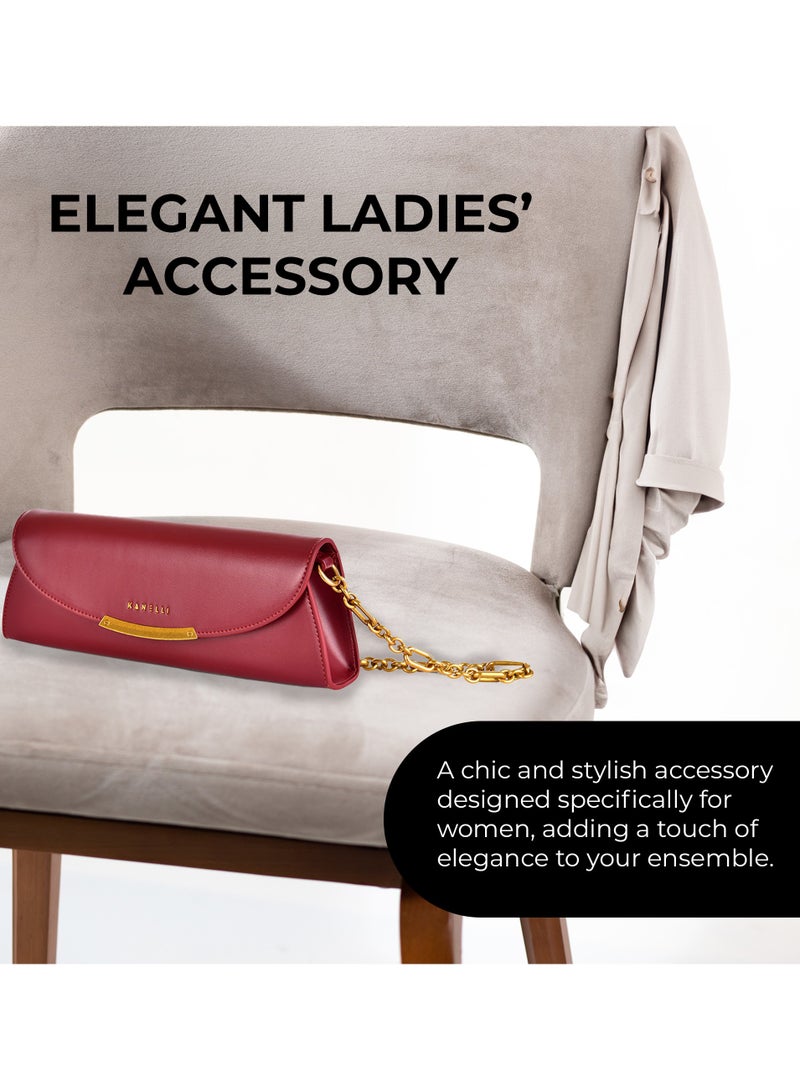 Kanelli Ladies Bags / Purse 1Pc AAY2305149-Wine - Image 5