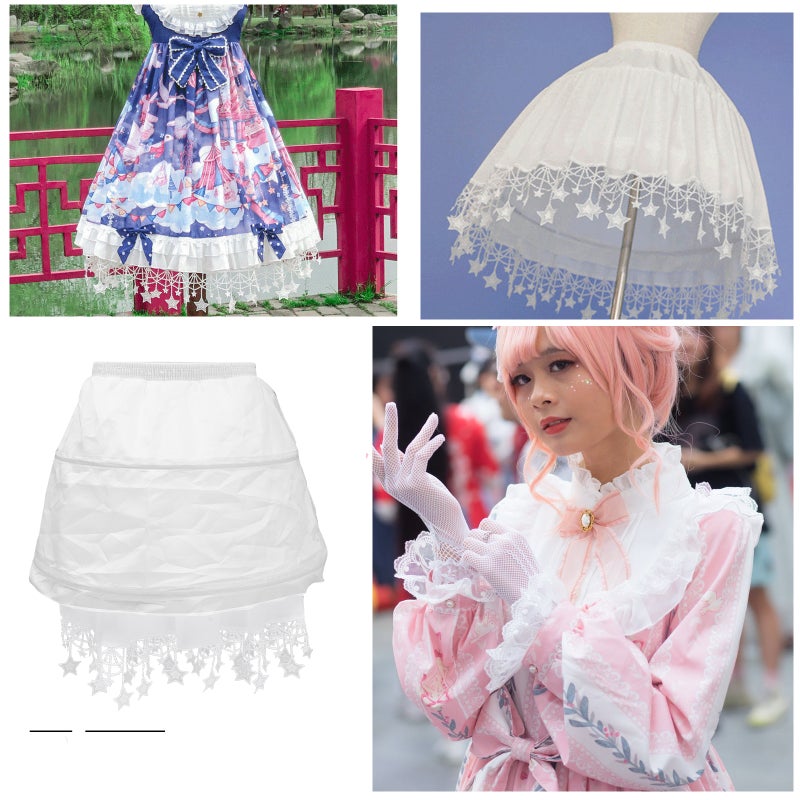 Lolita Petticoat Dress Adjustable Lolita Dress Underskirt with - Image 3