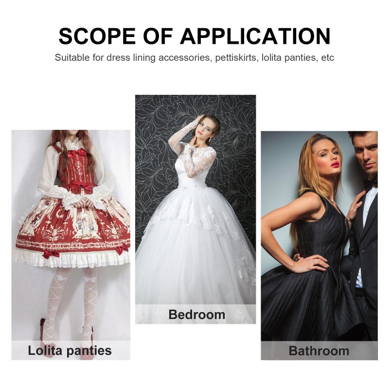 Lolita Petticoat Dress Adjustable Lolita Dress Underskirt with - Image 2