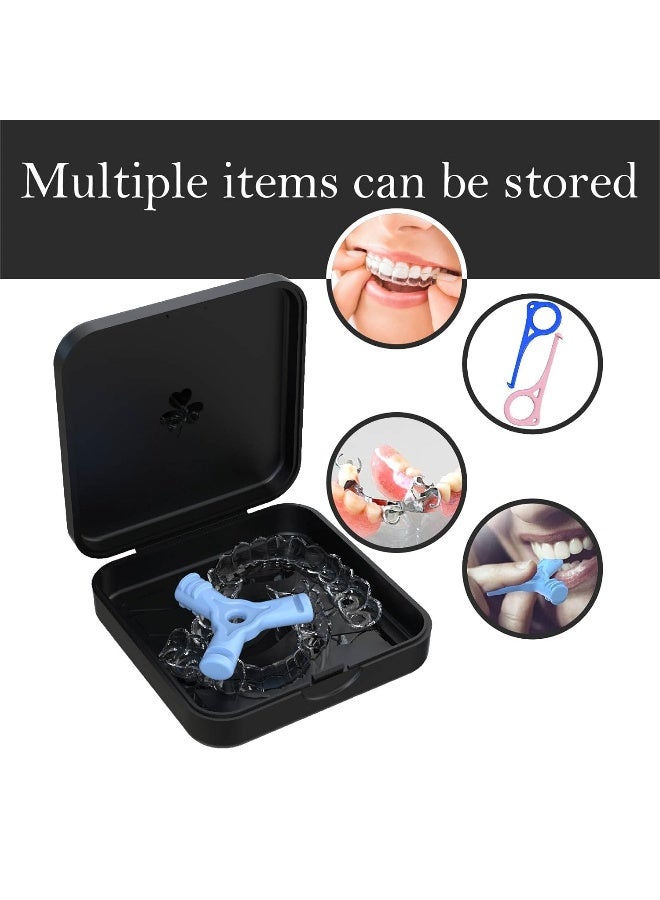 ARGOMAX Aligner Case Retainer Case Braces Box 1 Piece Orthodontic Box Blue