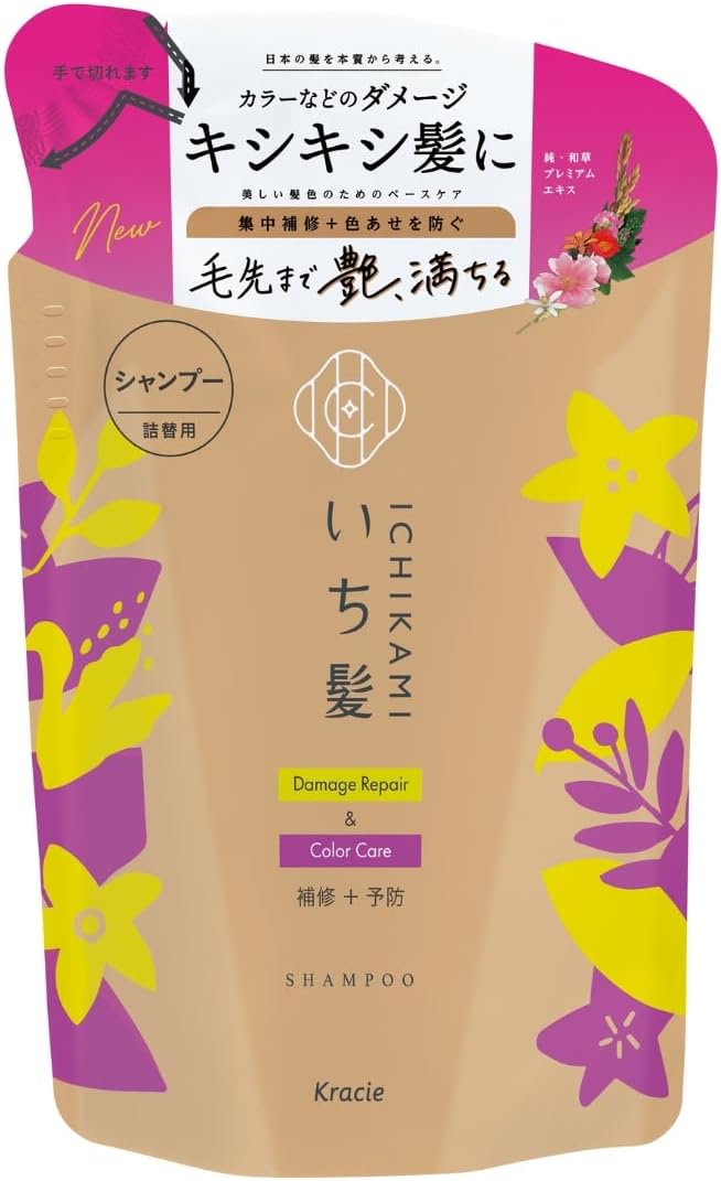 Ichikami Damage Repair Color Care Shampoo Refill 330ml