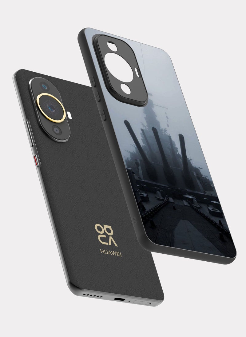 بكسلات كفر هواوي نوفا 11 برو سفينة حربية اسود - Image 2