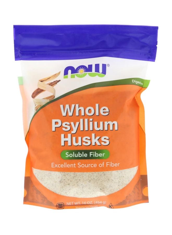 Now Foods Whole Psyllium Husks 454 g - Image 1