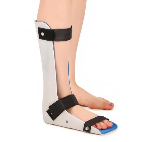 BELTWALA Unisex Foot Drop Splint Made With polypropylene Material Inside Coated With Soft EVA Padding For Ankle Pain, Knee Support, Heel Support, Foot Care - (Small Right) - Image 1