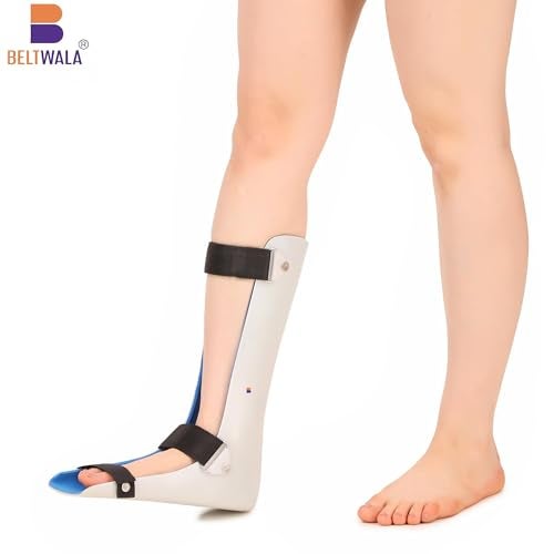 BELTWALA Unisex Foot Drop Splint Made With polypropylene Material Inside Coated With Soft EVA Padding For Ankle Pain, Knee Support, Heel Support, Foot Care - (Small Right) - Image 4