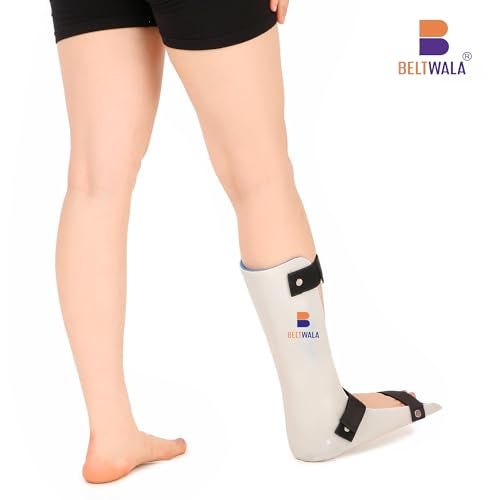 BELTWALA Unisex Foot Drop Splint Made With polypropylene Material Inside Coated With Soft EVA Padding For Ankle Pain, Knee Support, Heel Support, Foot Care - (Small Right) - Image 3