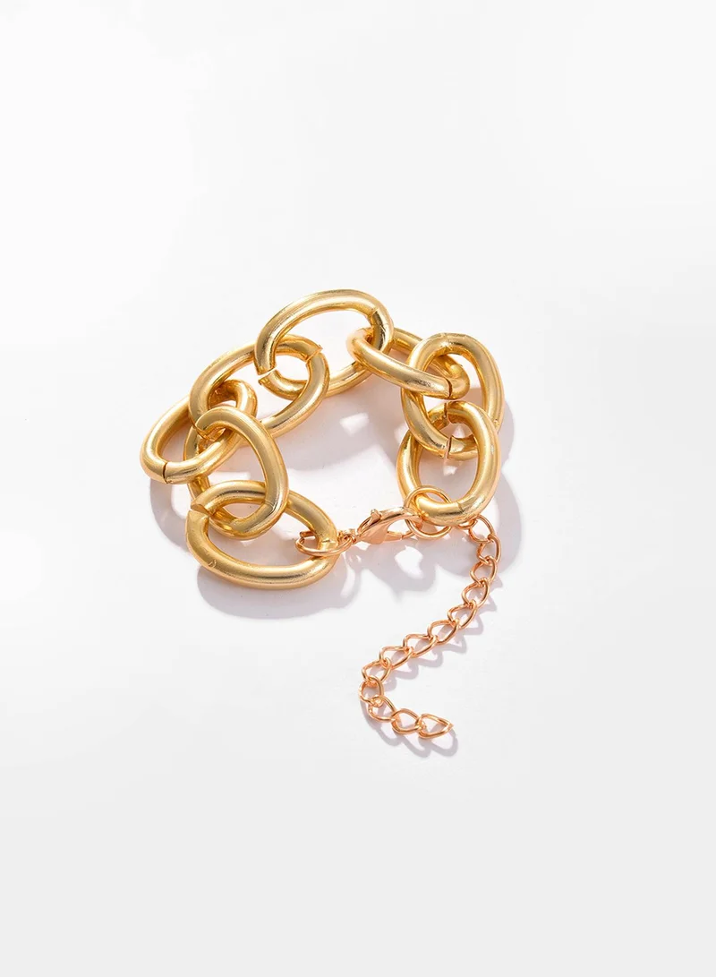 Sohi  Contemporary Link Artificial Bracelet Jewellery for Women | Best Price UAE