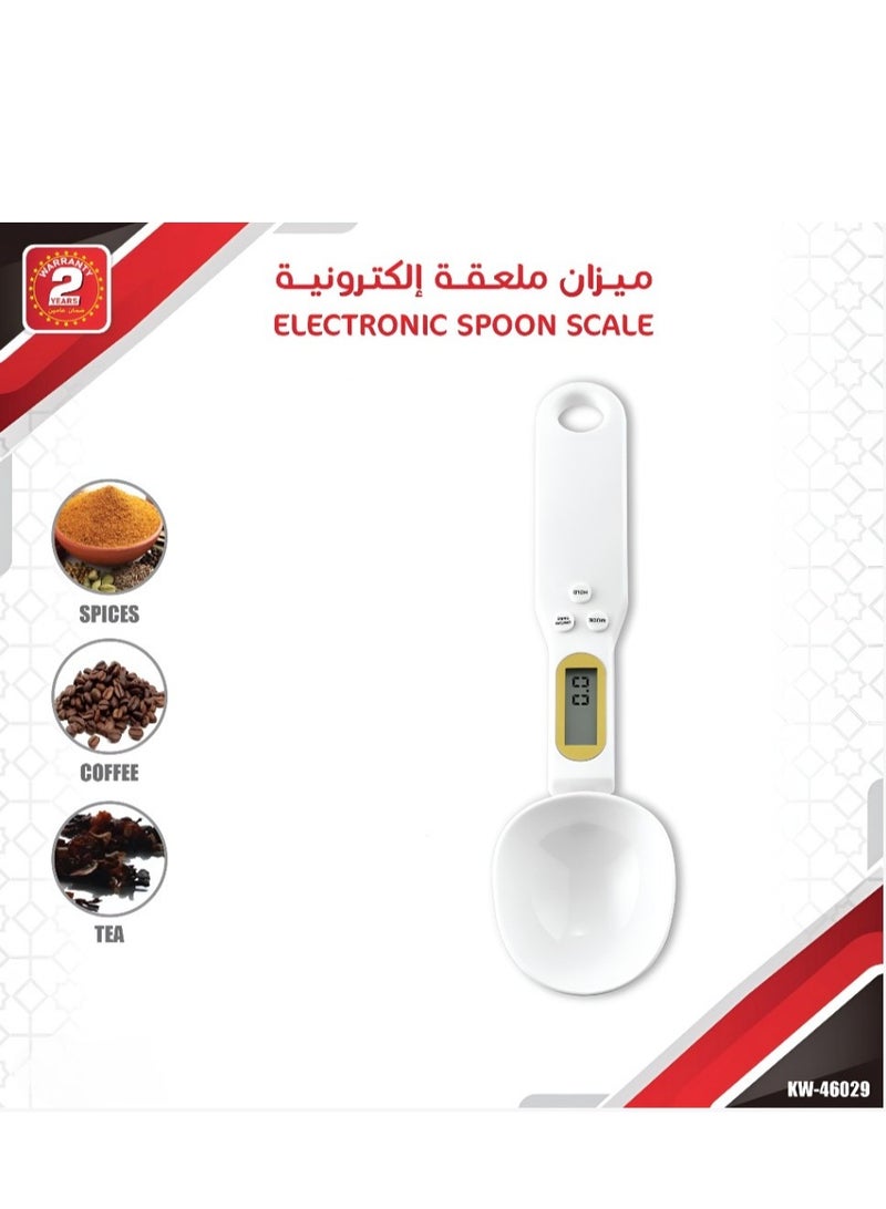 PREUP Electronic Measuring Spoon, Digital Scale Spoon, Kitchen Electronic Weighing Spoon with LCD Display for Cooking, Baking, Flour, Seasoning, Medicine, Condiments