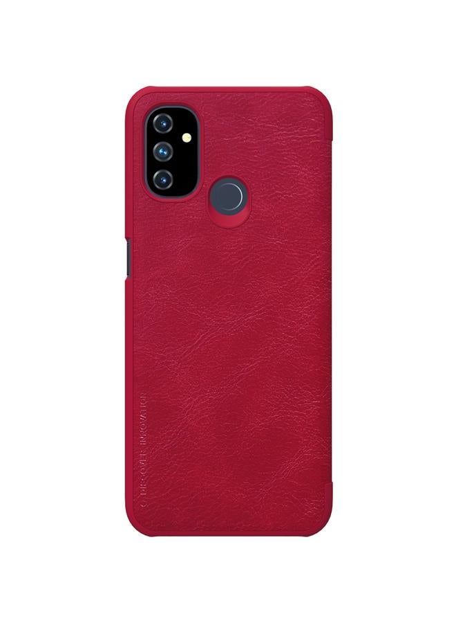 Nillkin Case For OnePlus Nord N100 QIN Series Crazy Horse Texture Horizontal Flip Leather Case with Card Slot - Image 3
