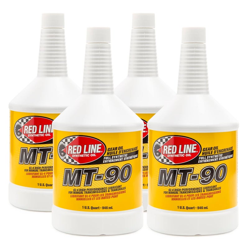Redline Oil زيت نقل الحركة MT-90 75W-90 GL-4 من ريد لاين - 1 كوارت - Image 2