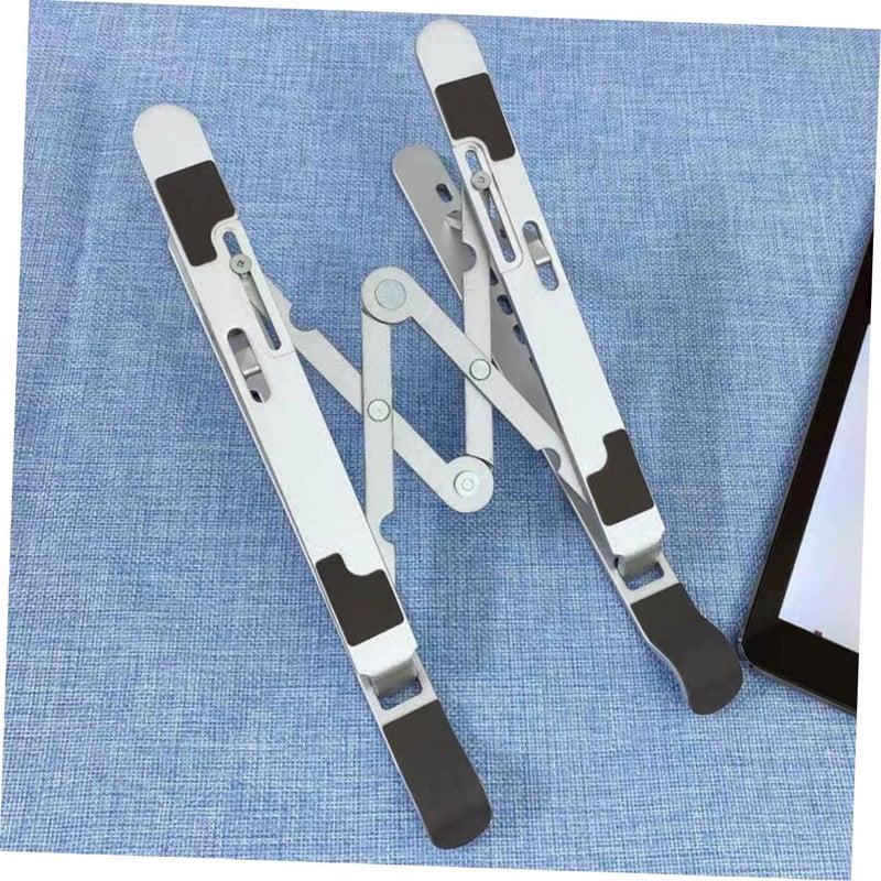 Universal Stand Aluminum Alloy Laptop Holder Portable Sturdy Ergonomic Wall Mount - Image 5