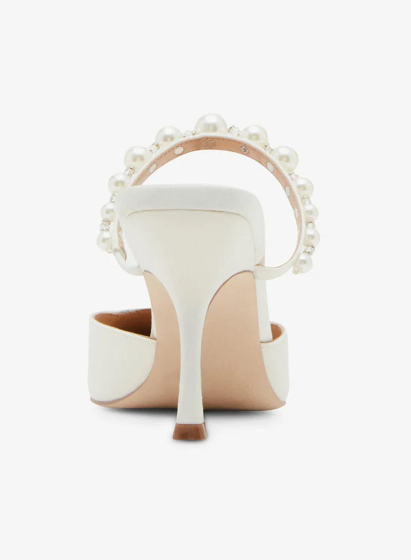 STEVE MADDEN  Brecki-P Embellished Heeled Mules for Women | Best Price UAE