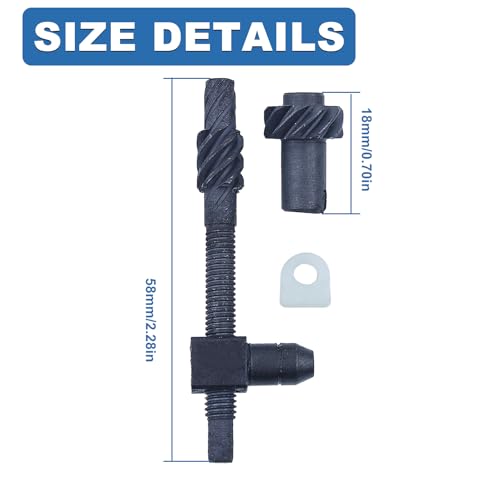 AUMEL Chain Adjuster Tensioner Screw For Husqvarna 455 Rancher 455 460 Chainsaw Replace 575260403 - Image 4