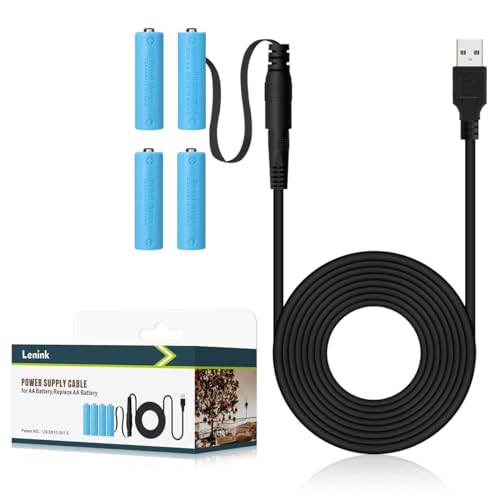 Lenink Power Supply Cable for AA Battery, Replace AA Battery - Image 1