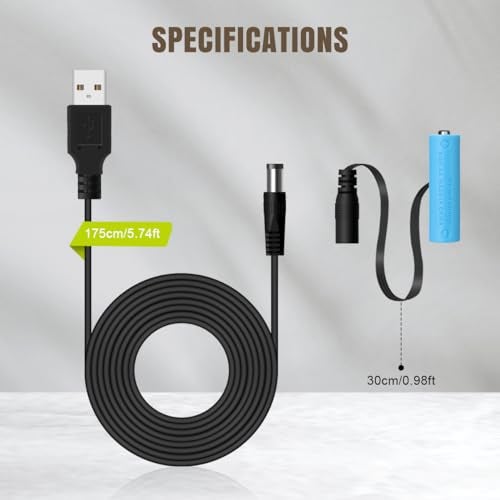 Lenink Power Supply Cable for AA Battery, Replace AA Battery - Image 4