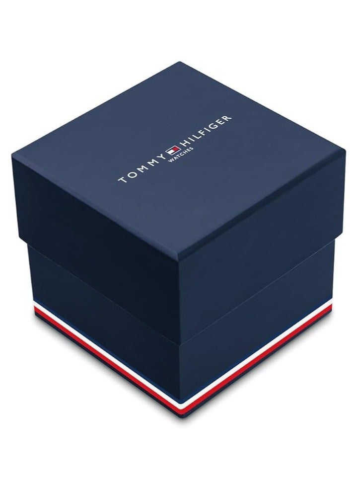 TOMMY HILFIGER Tommy Hilfiger Men's Blue Dial Stainless Steel Watch - 1792018 - Image 5