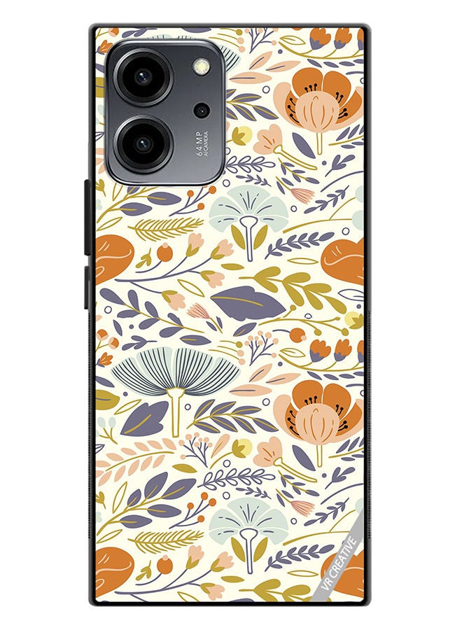 VR CREATIVE Protective Case Cover For Honor 80 SE Orangiea Design Multicolour - Image 1