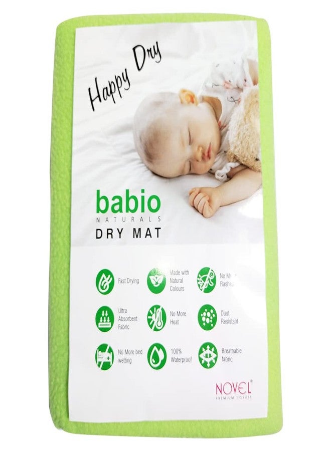 NOVEL Microfiber Baby Bed Protecting Mat (Green, Extra Large) - Image 2