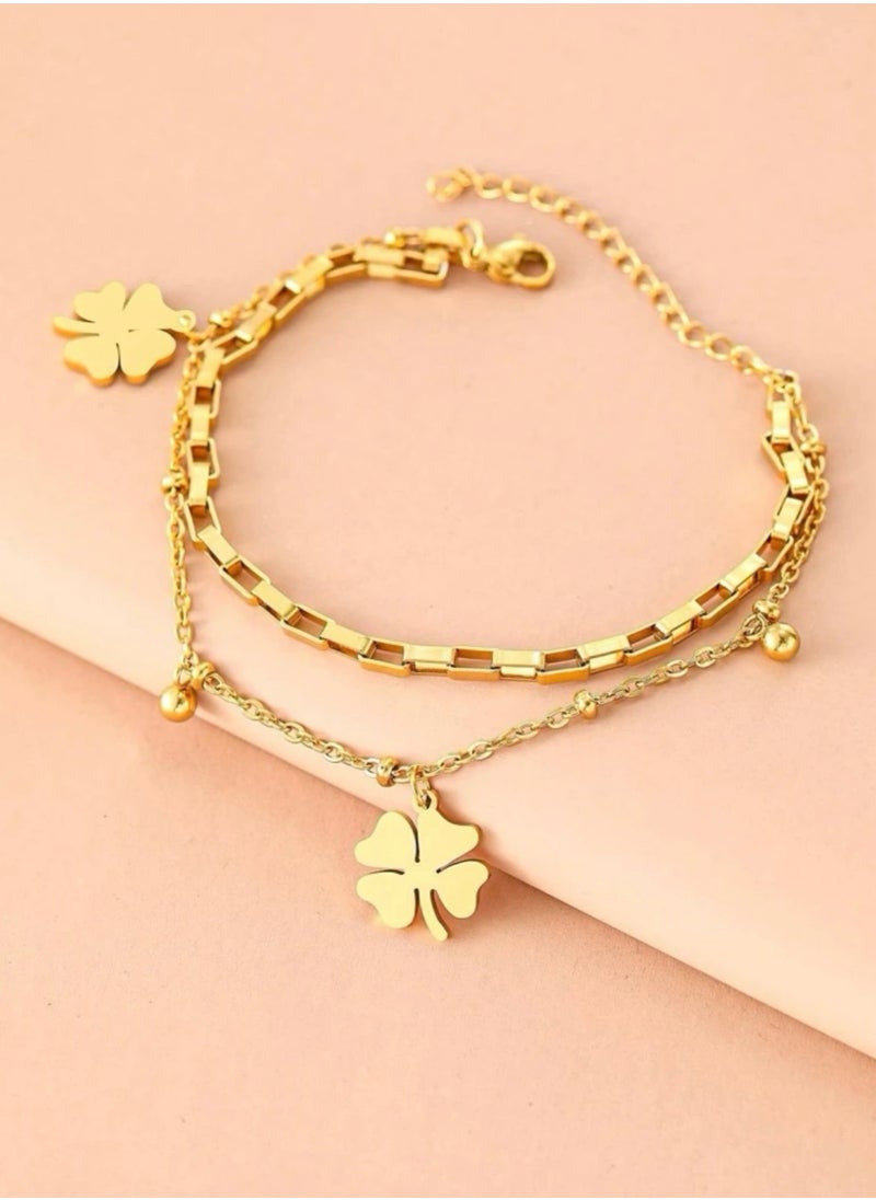 Blueline - Elegant 18k Gold Plated Bracelet For Women - Image 1