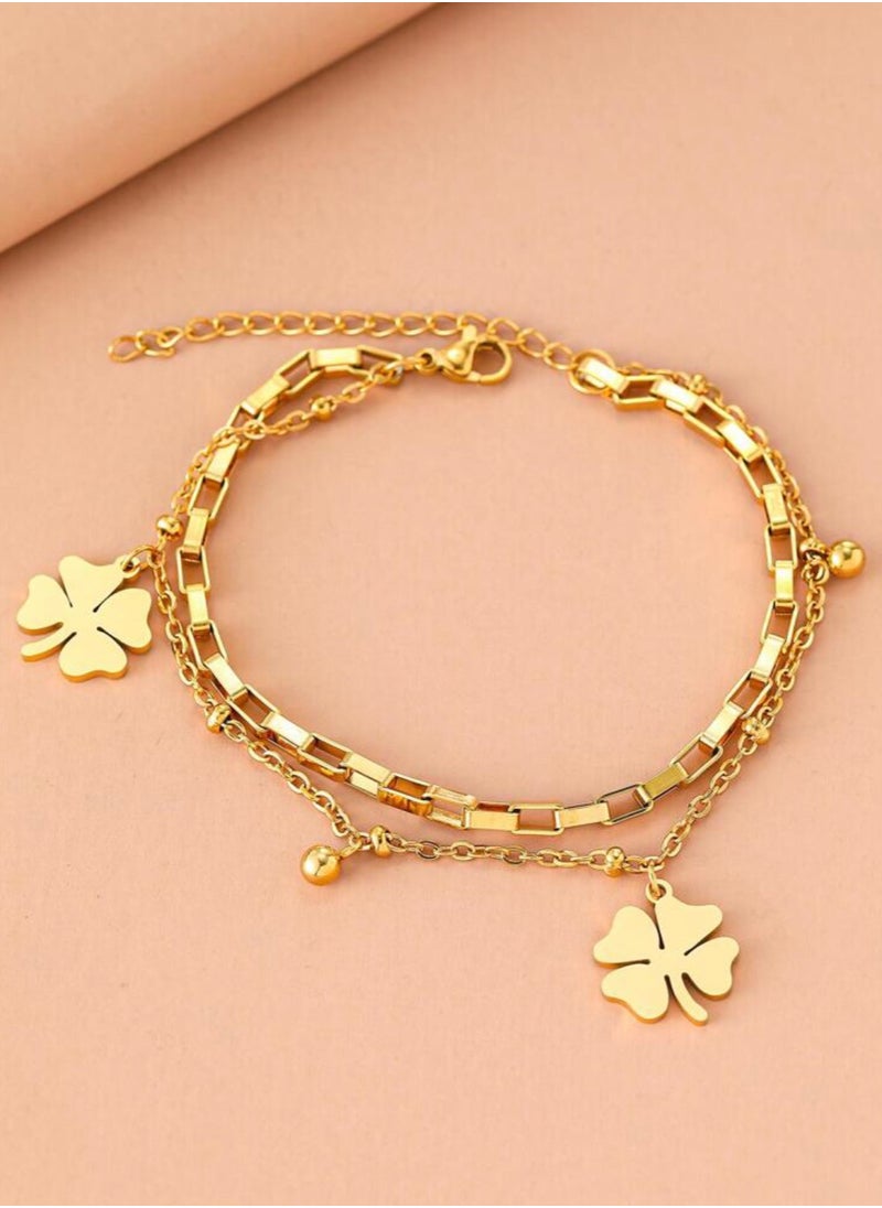 Blueline - Elegant 18k Gold Plated Bracelet For Women - Image 1