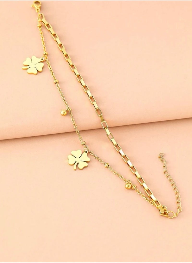 Blueline - Elegant 18k Gold Plated Bracelet For Women - Image 1