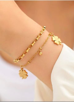 Elegant 18k Gold Plated Bracelet For Women