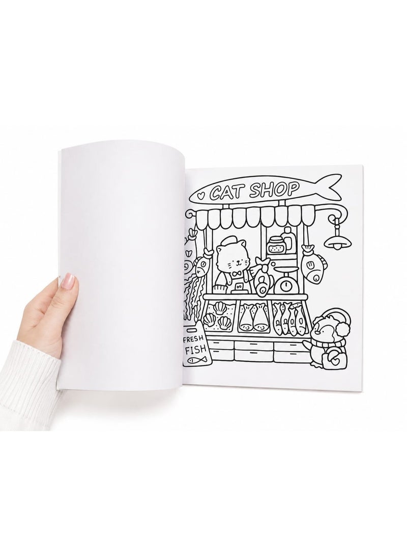 Coloring Book for Adults and Children  Little Corner - Image 2