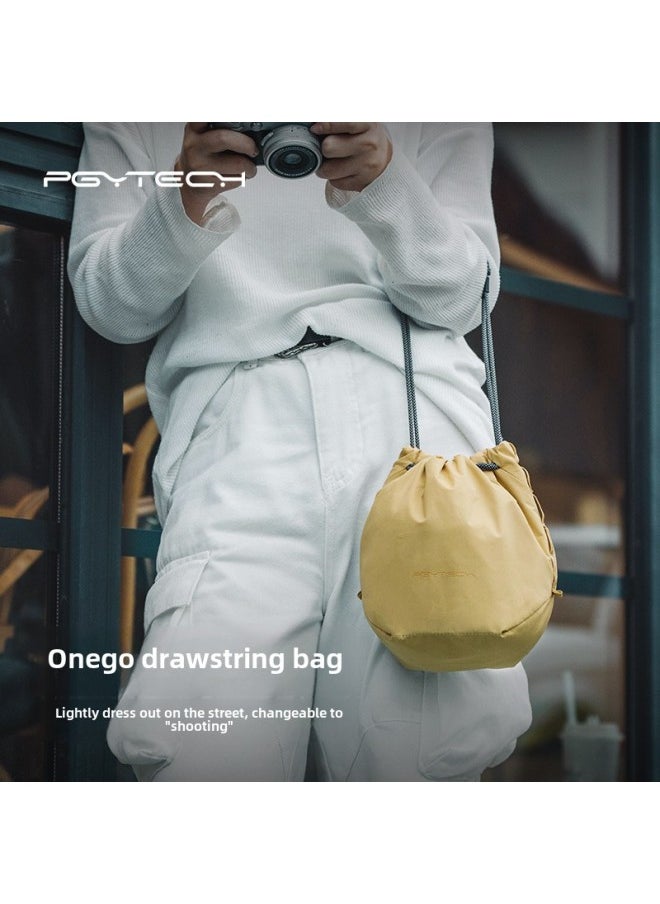 ماركة غير محددة حقيبة كتف PGYTECH OneGo حقيبة برباط حقيبة خصر حقيبة تصوير ملحقات رقمية صغيرة محمولة للتنقل - اللون: حقيبة حزمة (أسود بسيط)  - Image 2