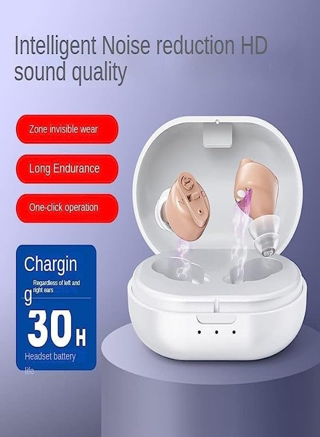 HP SOUND PLUS Invisible fashion design CIC Hearing Aids digital hearing aids .(BEIGE) - Image 3