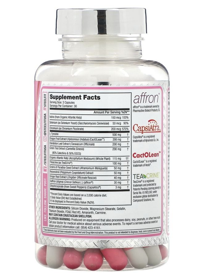 SteelFit Steel Slim Weight Loss Solution 90 Capsules - Image 2