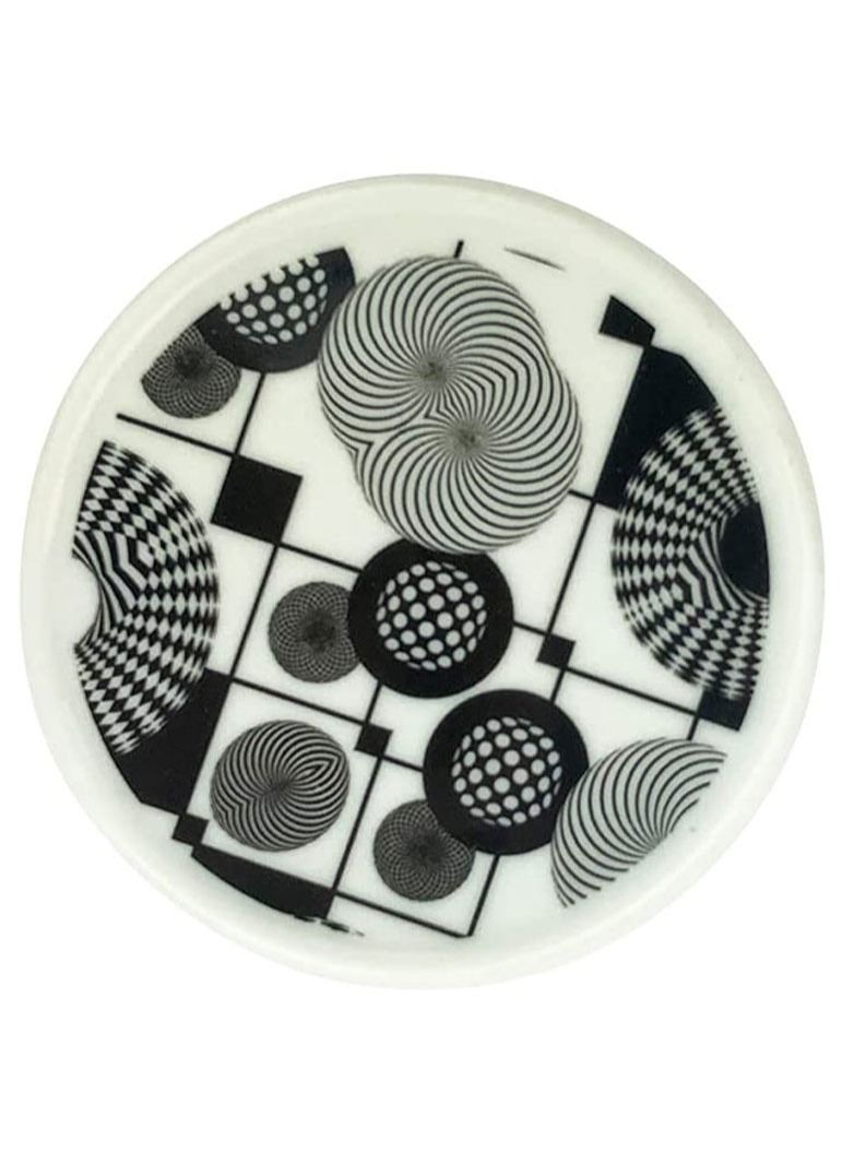 تيلاند كوب بالينا بورسلين ناعم آمن في الميكروويف مع غطاء ومصفاة لشاي الأوراق السائبة (0.2 لتر) 3 قطع - Image 2