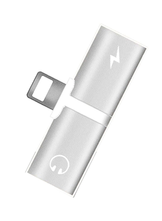 NIBEMINENT Phone Audio Adapter Silver - Image 1