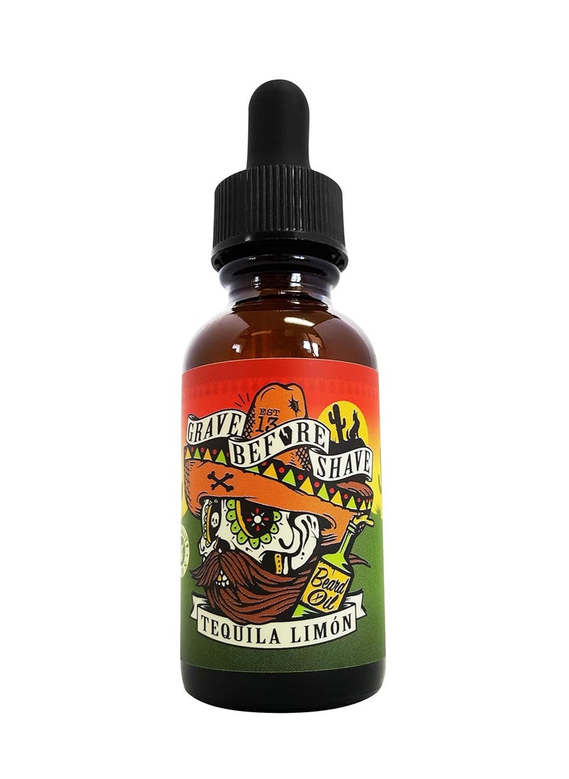 GRAVE BEFORE SHAVE - Grave Before Shave Tequila Limon Blend Beard Oil - Image 1