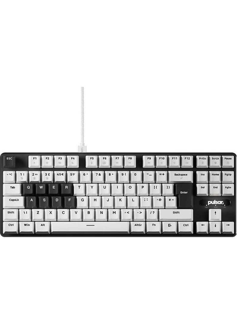 Pcmk2 He 80% Tkl Iso Hall Effect Magnetic Switch RGB Hotswap White Mechanical Gaming Keyboard (PCMK2HE821W)