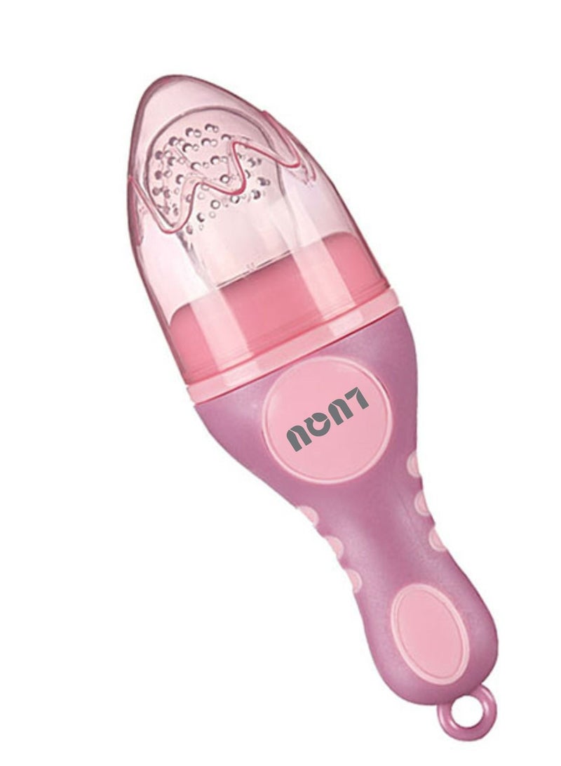 لوكو أداة للتغذية الفاكهة من السيليكون - 2 قطعه - Image 4