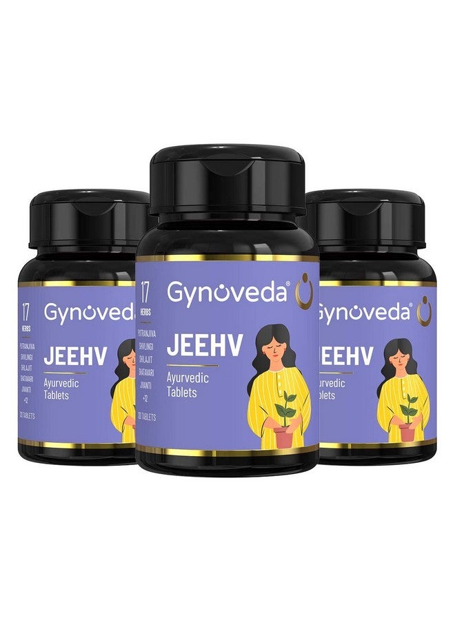 Gynoveda حبوب مكمل جينوفيدا جيهف الأيورفيدي (عبوة 3 أشهر من 1) - Image 1