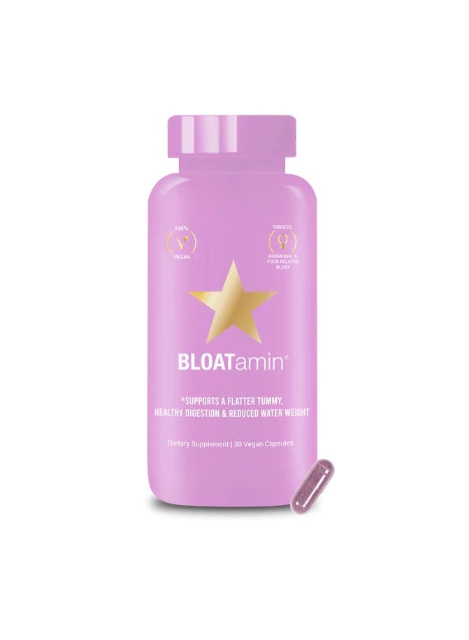 HAIRTAMIN Bloatamin Lilac Bottle 30 Caps