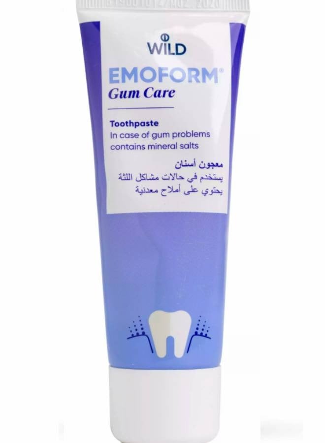 وايلد Emoform Gum Care Toothpaste 75ml - Image 1
