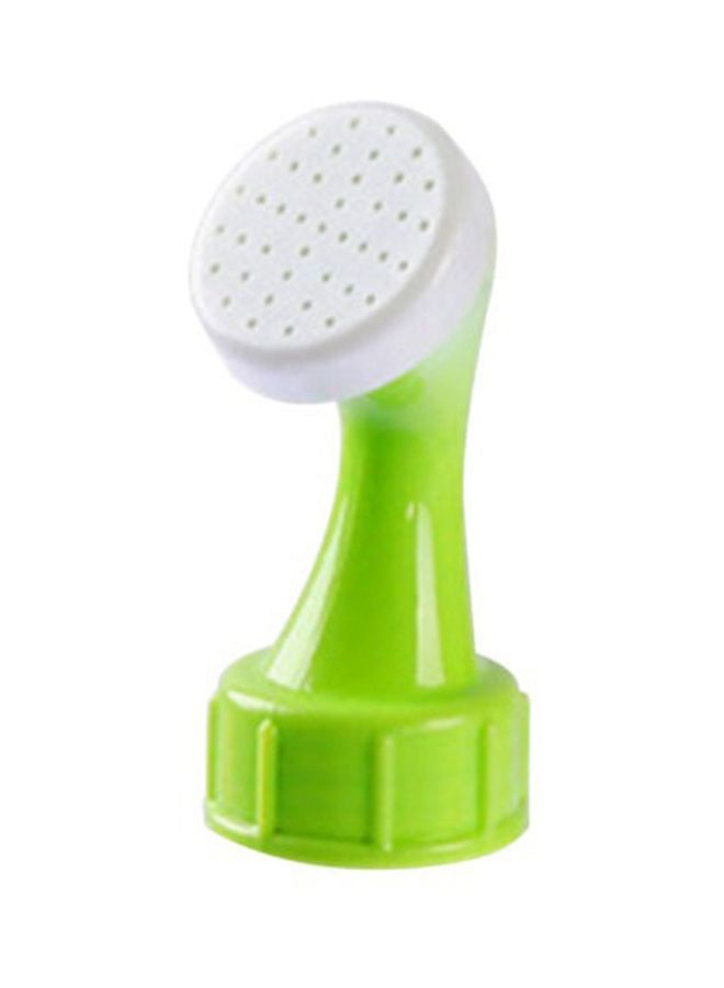 NIBEMINENT 2-Piece Portable Water Sprinkler Nozzle Head White/Green 7x3cm  - Image 1