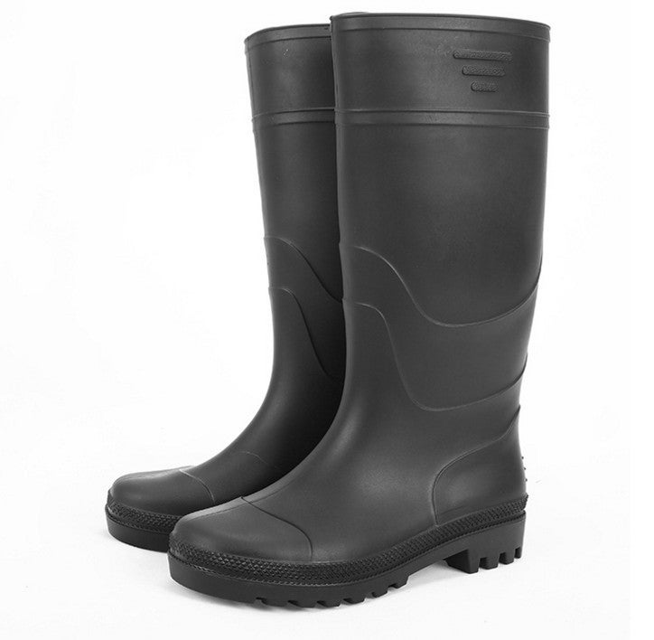 general Men's High-Top PVC Rain Boots, Non-Slip Work Overshoes for Farming and Outdoor - Image 1