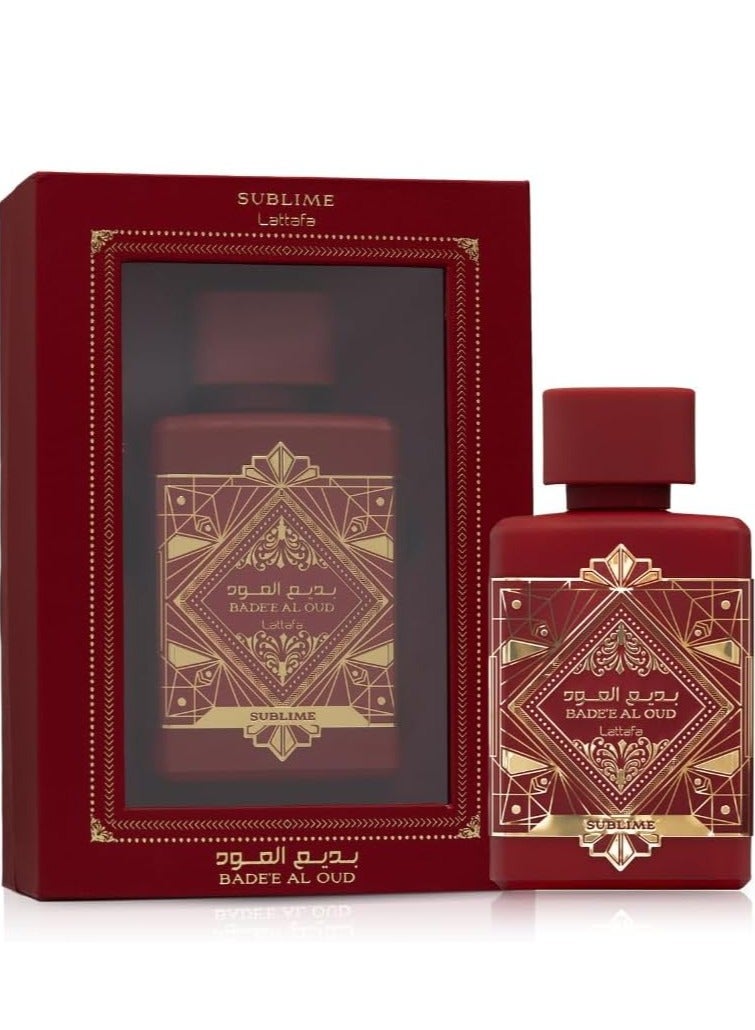 Lattafa Badee Al Oud Sublime EDP 3.4 fl oz - Image 1